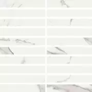 Мозаика 6000394 Statuario Mos 3x15 30x30 Vallelunga