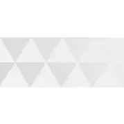 Декор Ibero Black&White Decor Triangle White 20x50