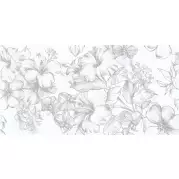Плитка Azori Carrara Flowers 31.5x63 настенная 00-00108694