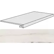 Ступень 756340 Prexious White Fantasy Gradino Glossy 33x120x3 Rex Ceramiche