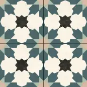 Керамогранит Navarti Flor Blue Pre 45x45