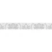 Бордюр 56-03-06-456 Afina Damask серый 5x40 Ceramica Classic