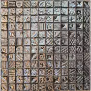 Мозаика Pixmosaic Glass Моно Платина 2.3х2.3 30x30 МС 2170