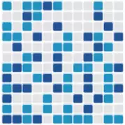 Мозаика Piranesi Mezclass Degrade Blue №6 (2,5x2,5) 31,6x31,6