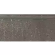 Ступень Grasaro Travertino черный 29.4x60 G-440/PR/st01