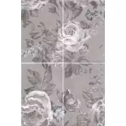 Панно Александрия серый 8272/4x/3F комплект из 4х частей 20x30 Kerama Marazzi