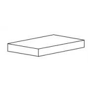 Ступень Cerdomus Effetto Pietra di Ostuni Elemento L Angolo Sx Grigio Grip 20x60 82762
