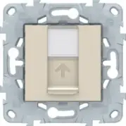 Компьютерная розетка Schneider Electric Unica NU541144 Бежевый