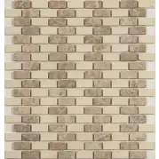 Мозаика NSmosaic Stone Series камень матовый 1.5x3 29.8x29.8 К-707