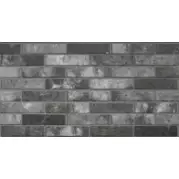 Настенная плитка Rondine group London Charcoal Brick 6x25