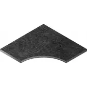 Бортик Italon Room X2 Black Bor. Ang.Round 30 60x60 угловой закругленный 620090000663