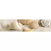 Бордюр Golden Tile Summer Stone Holiday бежевый 6x25 В41351