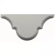 Настенная плитка Renaissance ADST8014 Arabesco Biselado Remate Graystone 7.5x15 Adex