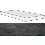 Ступень 739330 Ardoise Noir Ang.Gradino Dx 33x120x3 Rex Ceramiche