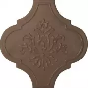 Декор Tonalite Satin Tufo Arabesque Decoro Mix коричневый 14.15x14.15