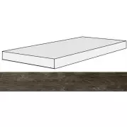 Ступень 756111 Planches Choco Angolo Gradino SX 40x120x3 Rex Ceramiche
