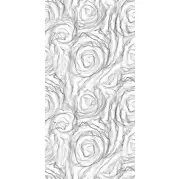 Керамогранит Ceracasa Couture Deco Black and White 3 49.1x98.2