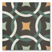 Керамогранит DNA Tiles Sync Chain Green 15х15 125637