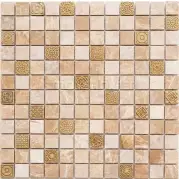 Мозаика настенная CV10135 Natural Mix Мозаика 2.3x2.3 29.8x29.8 Colori Viva
