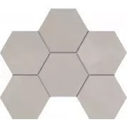 Мозаика Estima Graffito Hexagon неполированная 25x28.5 GF01
