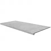 Ступень Exagres Opera Peldano Recto Silver 33x120 фронтальная