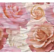 Декор Cersanit Wave Roses 40x44 (комплект)