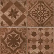 Декор Ceracasa Livorno Deco Medici Terracotta 40.2x40.2