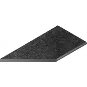 Бортик Italon Room X2 Black Bor. Round Sx 33x60 закругленный левый 620090000669