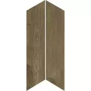 Керамогранит Ragno Ossimori Marrone Chevron 11x54 R9ST