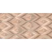 Декор Нефрит Реноме Темно-бежевый орнамент 25x50