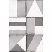 Декор 24142 Vestige Tangram Cool Grey 13.2x13.2 Equipe