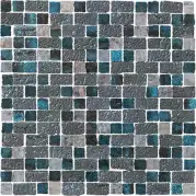 Мозаика Naxos Raku Spacc. Turquoise 1.7x1.7 30.5x30.5 100983