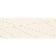 Настенная плитка House of Tones white A Str 32.8x89.8 Tubadzin