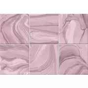Декор Vives Ceramica Hanami Mankai Marsala 23x33.5