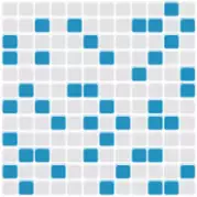Мозаика Piranesi Mezclass Degrade Blue №7 (2,5x2,5) 31,6x31,6