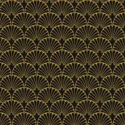 Декор Aparici Art Deco Black Manhattan Natural 29.75x29.75