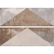 Плитка Aparici Brickwork Rev. triangle ornato 20x60 настенная
