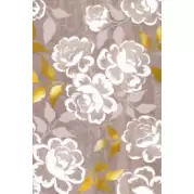 Декор Cersanit Krema Коричневый цветы 30x45