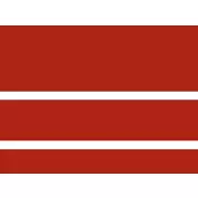 Плитка Domino Rev. Concept Red Gloss 20x60 настенная