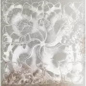 Декор Viva Ceramica Narciso Gemma Argento Lappato Lucido 30x30 EGS3