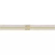 Бордюр Royal кофейный светлый 6.3x60 Laparet
