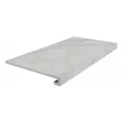 Ступень Kerama Marazzi Тубкаль Фронтальная Клееная Белый Матовая Обрезной 33x60 KM6060G0321RGCF