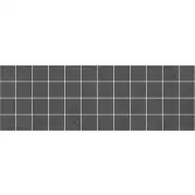Декор Story мозаичный чёрный 20x60 MM60094 Laparet