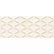 Декор Tubadzin Senza Geo White Struktura 29.8x74.8