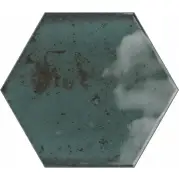 Плитка Ribesalbes Ceramica Hope Blue Hex Glossy 15x17.3 настенная PT03128
