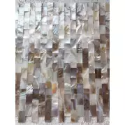 Мозаика Pixmosaic Перламутр из натурального перламутра на сетке 30x30 PIX700-2