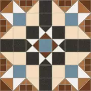Декор Vives Ceramica Barnet Dorset Marron 31.6x31.6