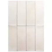 Керамогранит Equipe Miyako Chalk White Matt 5x15 32388