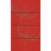 Панно Viva Ceramica Gotha Dream B Red 4 шт 25x60 255d2re