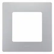 Рамка Legrand Etika 672551 Алюминий (1 пост)